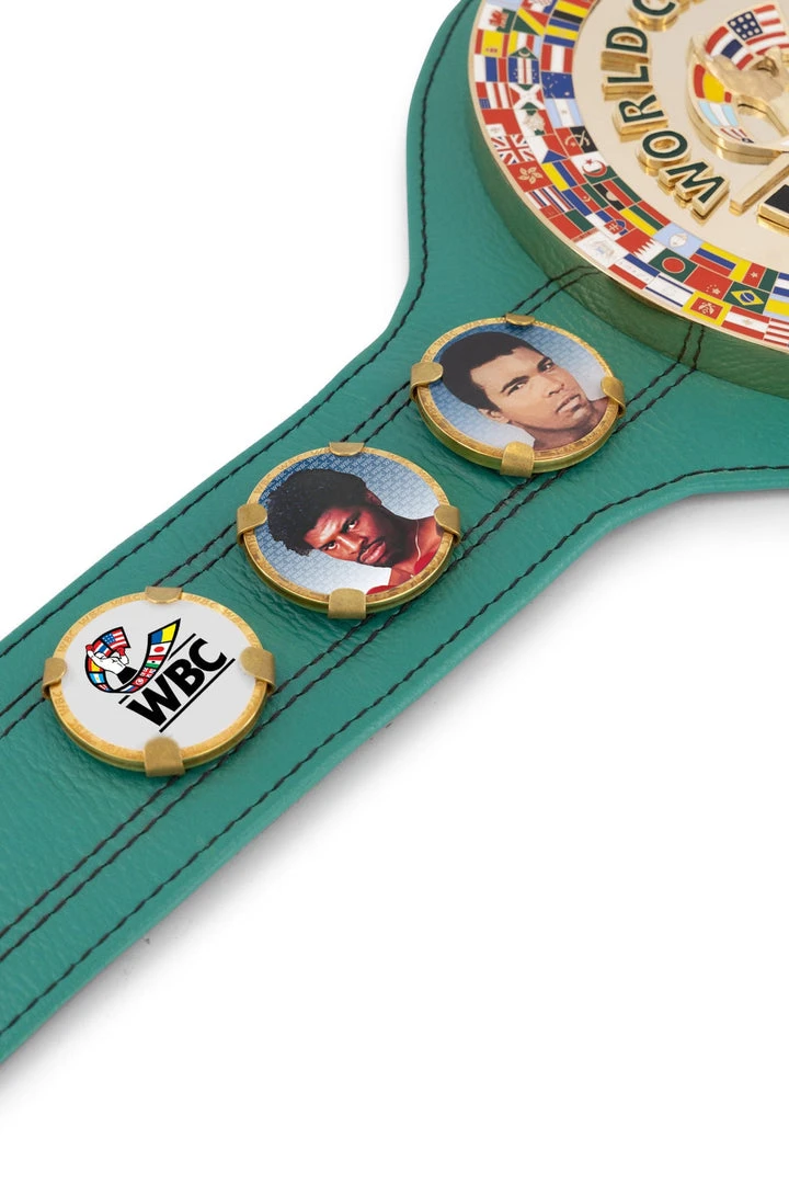 WBC Store WBC - Championship Belt "In Honor To Muhammad Ali Collection" Muhammad Ali Vs. Leon Spinks II WBC Belts