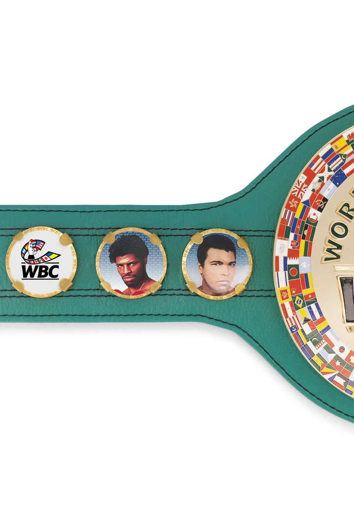 WBC Store WBC - Championship Belt "In Honor To Muhammad Ali Collection" Muhammad Ali Vs. Leon Spinks II WBC Belts