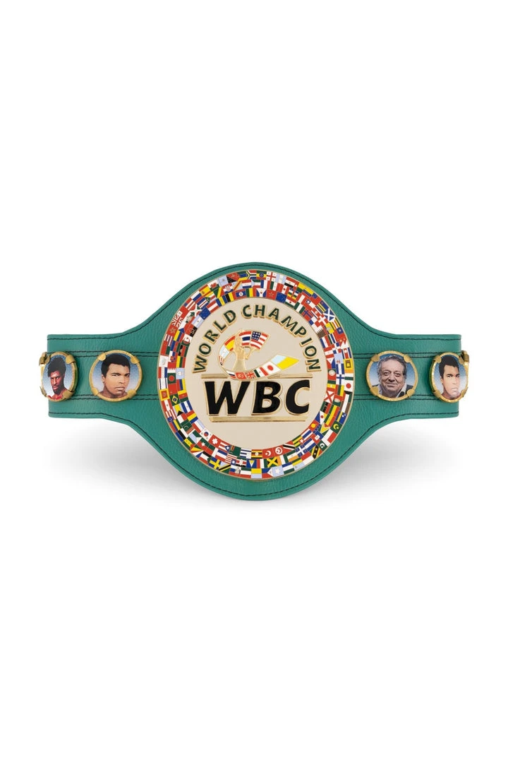 WBC Store WBC - Championship Belt "In Honor To Muhammad Ali Collection" Muhammad Ali Vs. Leon Spinks II WBC Belts