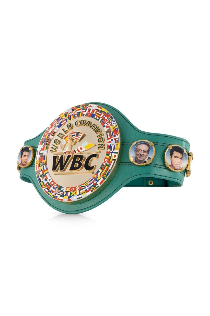 WBC Store WBC - Championship Belt "In Honor To Muhammad Ali Collection" Muhammad Ali Vs. Leon Spinks II WBC Belts